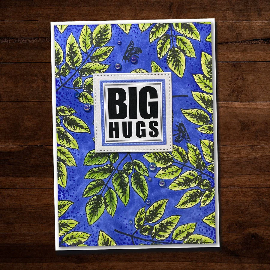 Sketchy Floral - Hello 4x6" Clear Stamp Set 19075