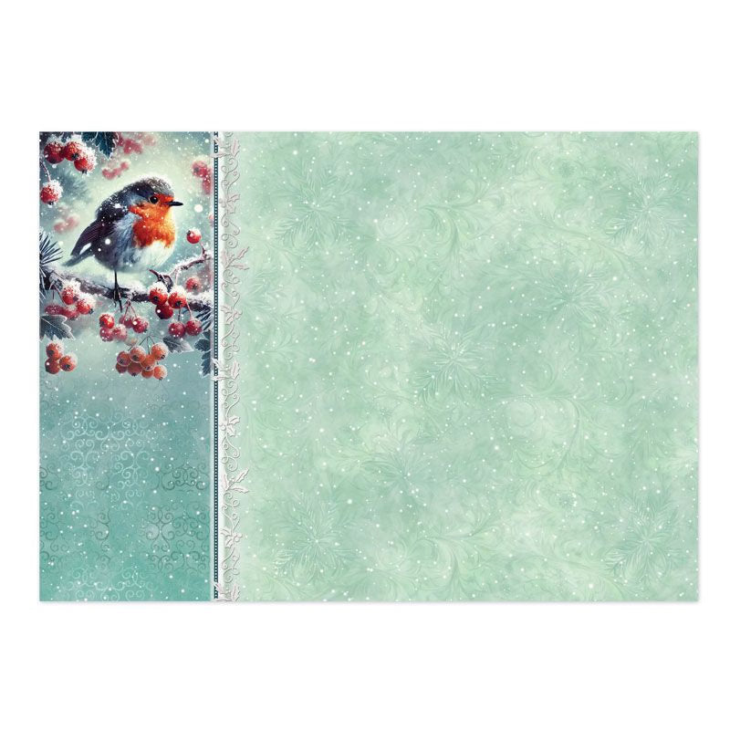 Little Robin Redbreast Luxury Topper Set
