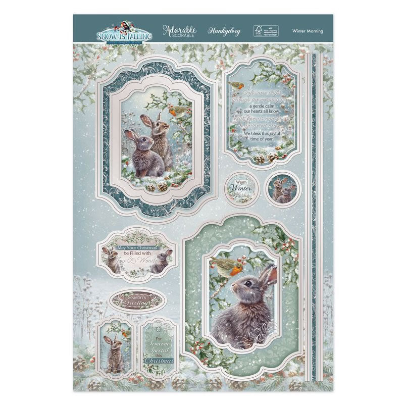 Winter Morning Luxury Topper Set