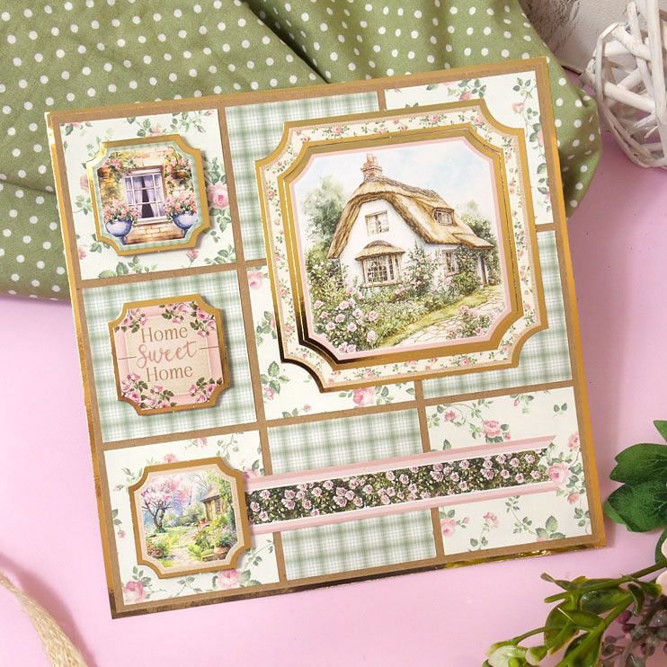 Crafty Stash Pads - Cottage Garden