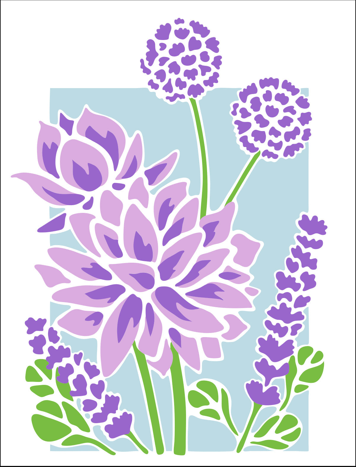 The Crafters Workshop Layered Lotus Bouquet