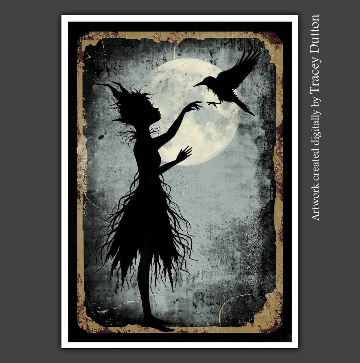 Lavinia Stamps - Poe and Noctis Stamp