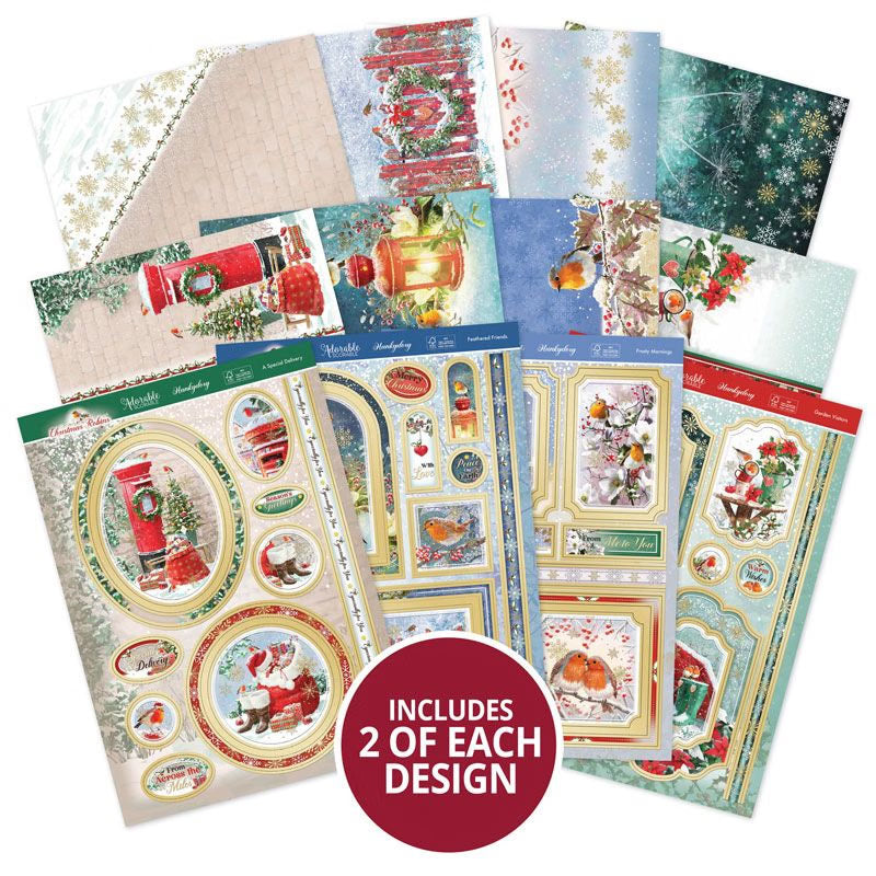 Christmas Robins Luxury Topper Collection