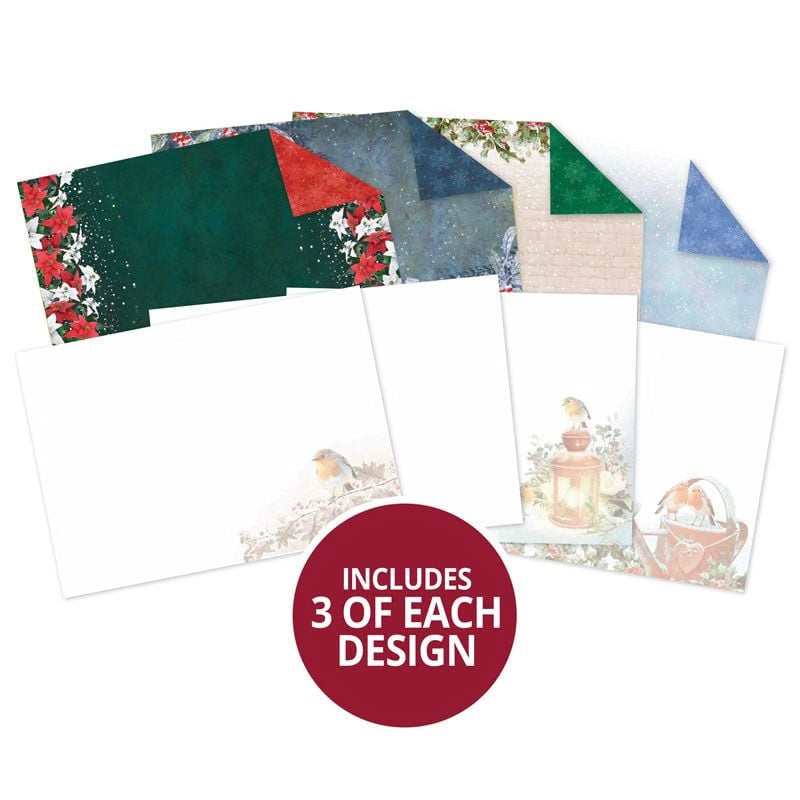 Christmas Robins Inserts & Papers