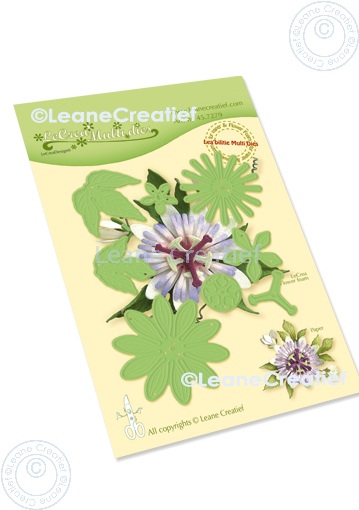 Lea’bilitie Multi Die 21 Passion Flower Cut and Embossing Die