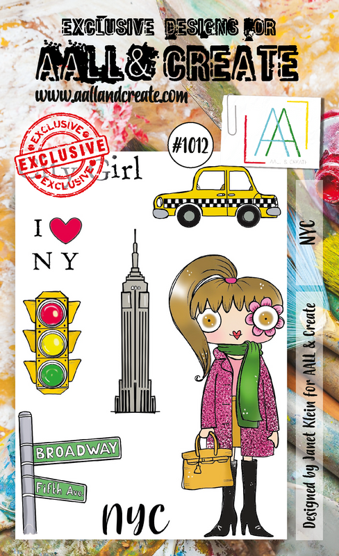 AALL and Create A6 Stamp Set - #1012 - NYC