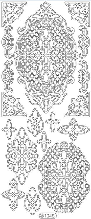 Deco Stickers - Ornate Lattice Designs