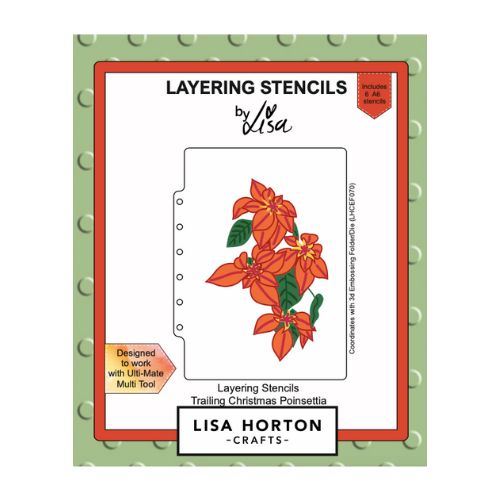 Lisa Horton Trailing Christmas Poinsettia Bundle