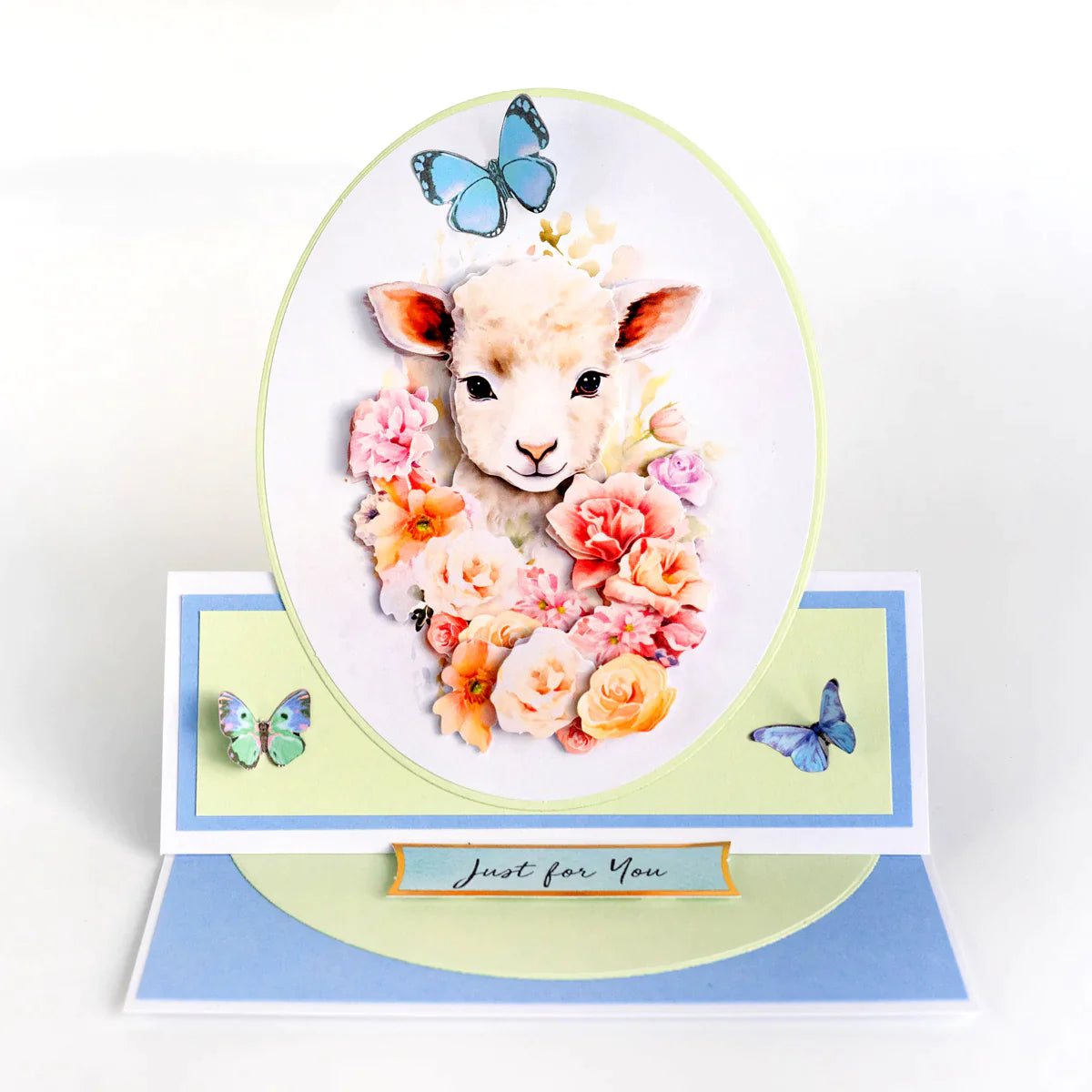 Die Cut Decoupage - Easter Animals & Spring Florals (pack of 12)