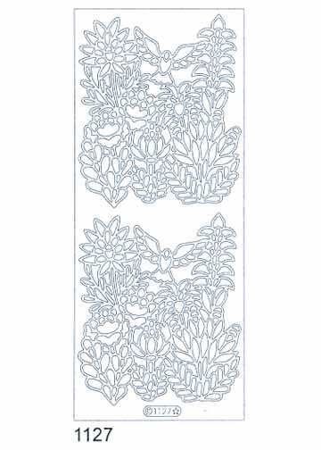 Deco Stickers - Wildflowers With Bird