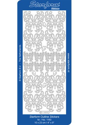 Deco Stickers - Oriental Butterflies