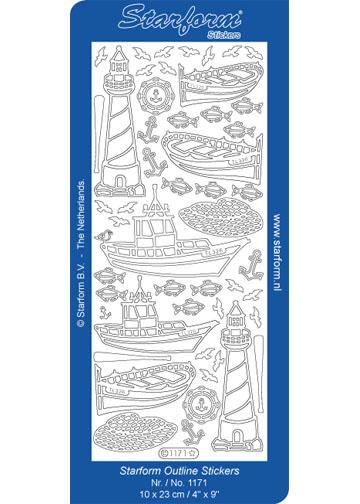 Deco Stickers - Lighthouses and Boats