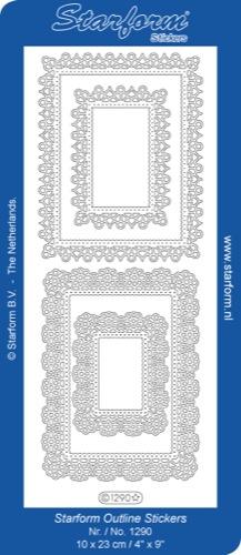 Deco Stickers - Rectangle Frames