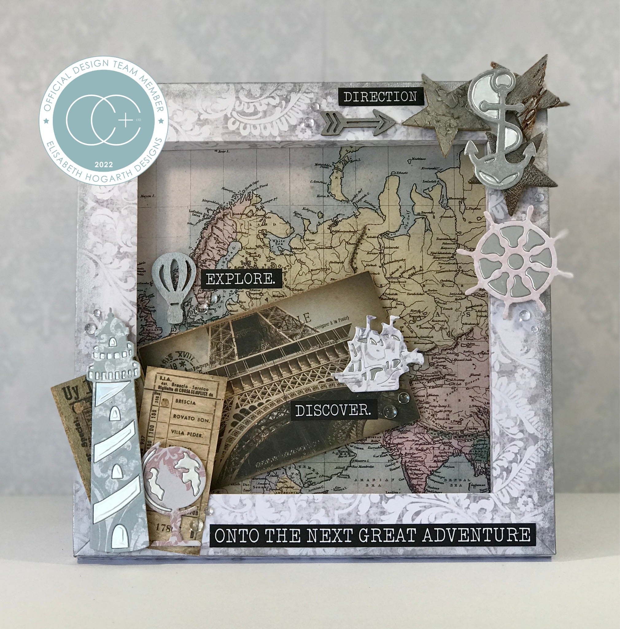 Baroque 6x6 Premium Paper Pad