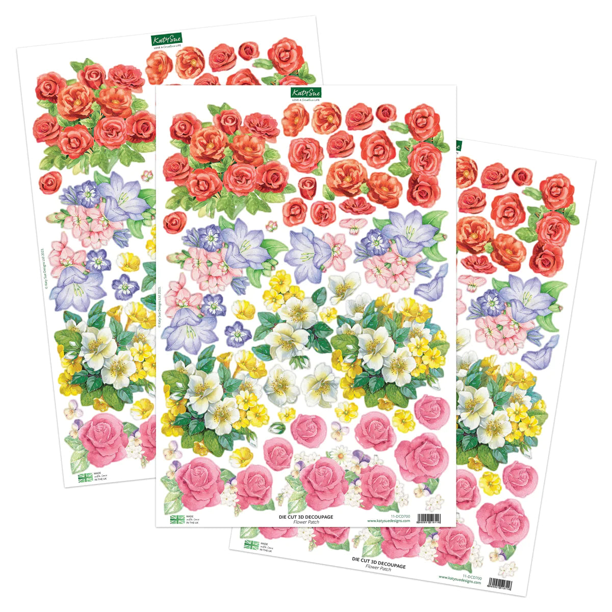 Flower Patch Pots Card Making Kit