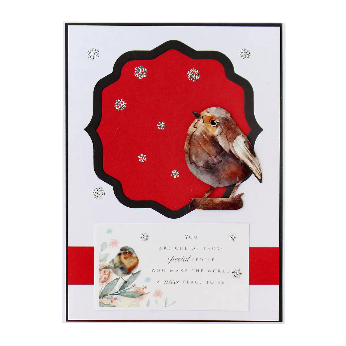 Watercolour Christmas Animals, Die-Cut Pop Up Cards