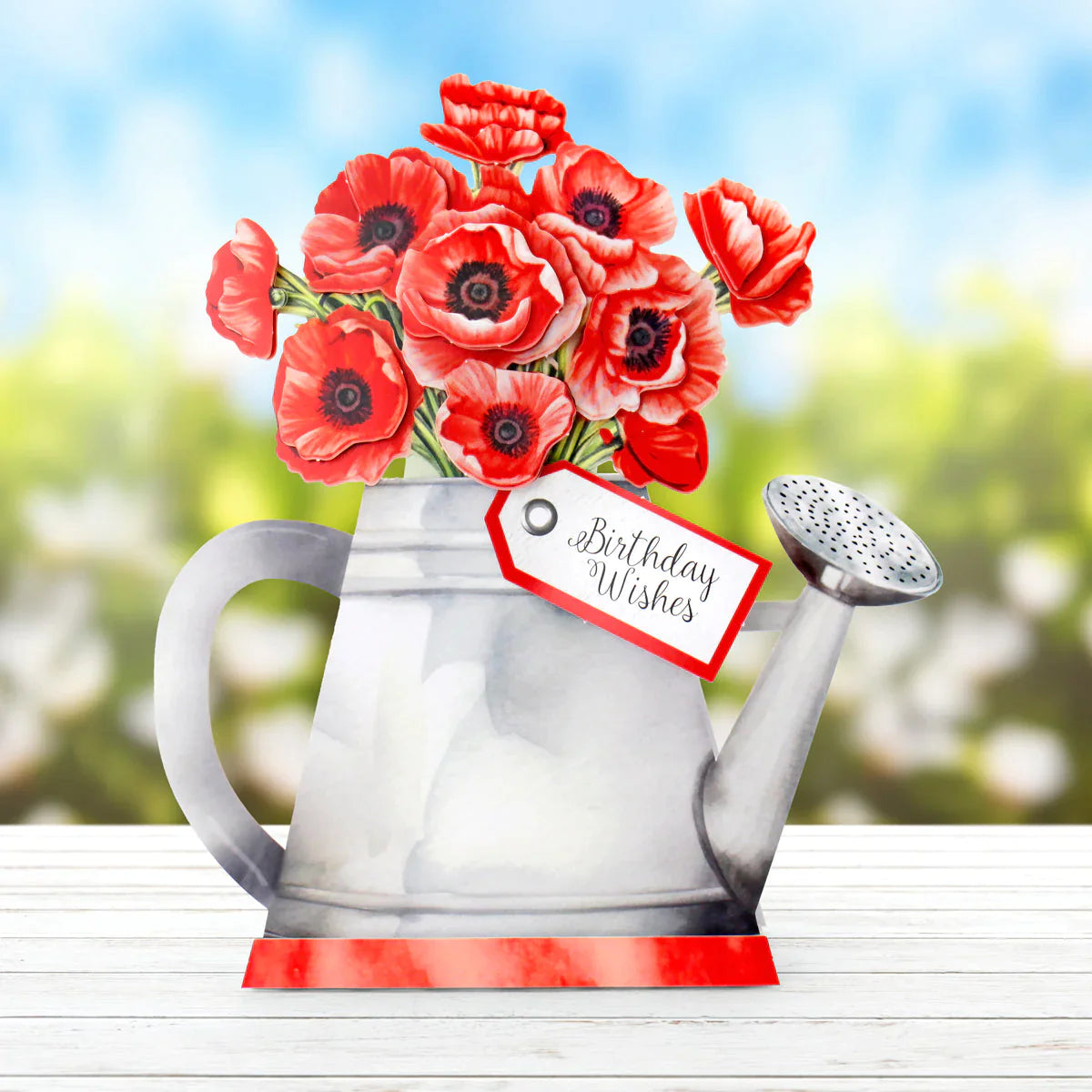 Watering Can Blossoms and Blooms, Card Making Kit