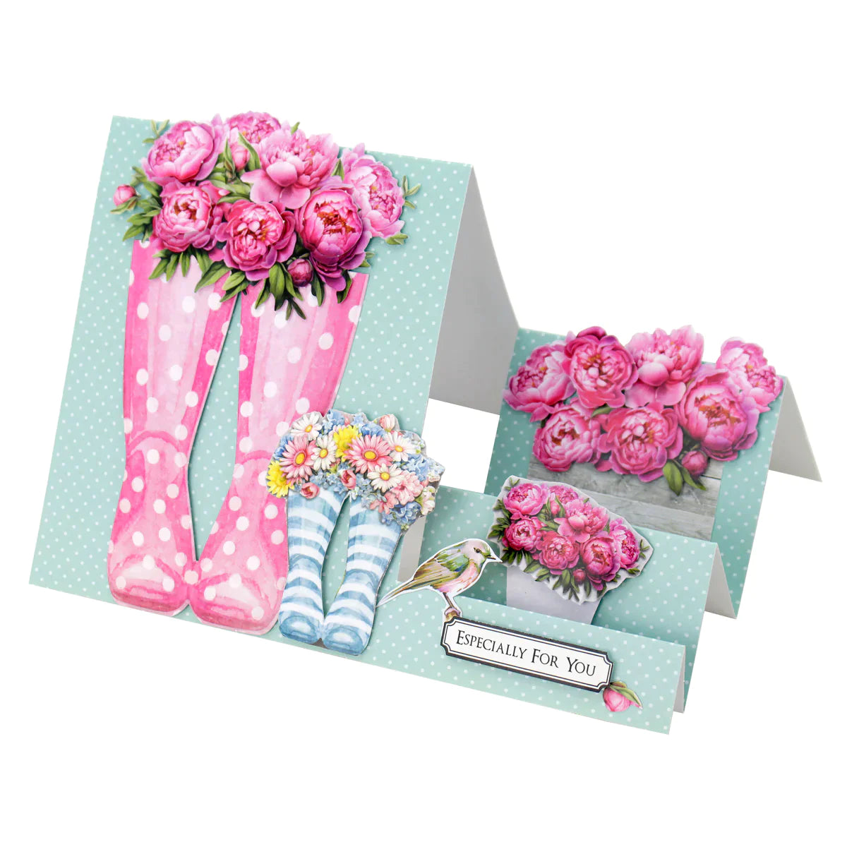 Wonderful Wellington Boots, Card Making Kit