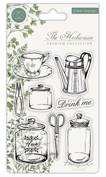 The Herbarium - Clear Stamp Set - Utensils