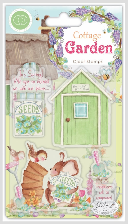 Cottage Garden - Stamp set - The Potting Shed