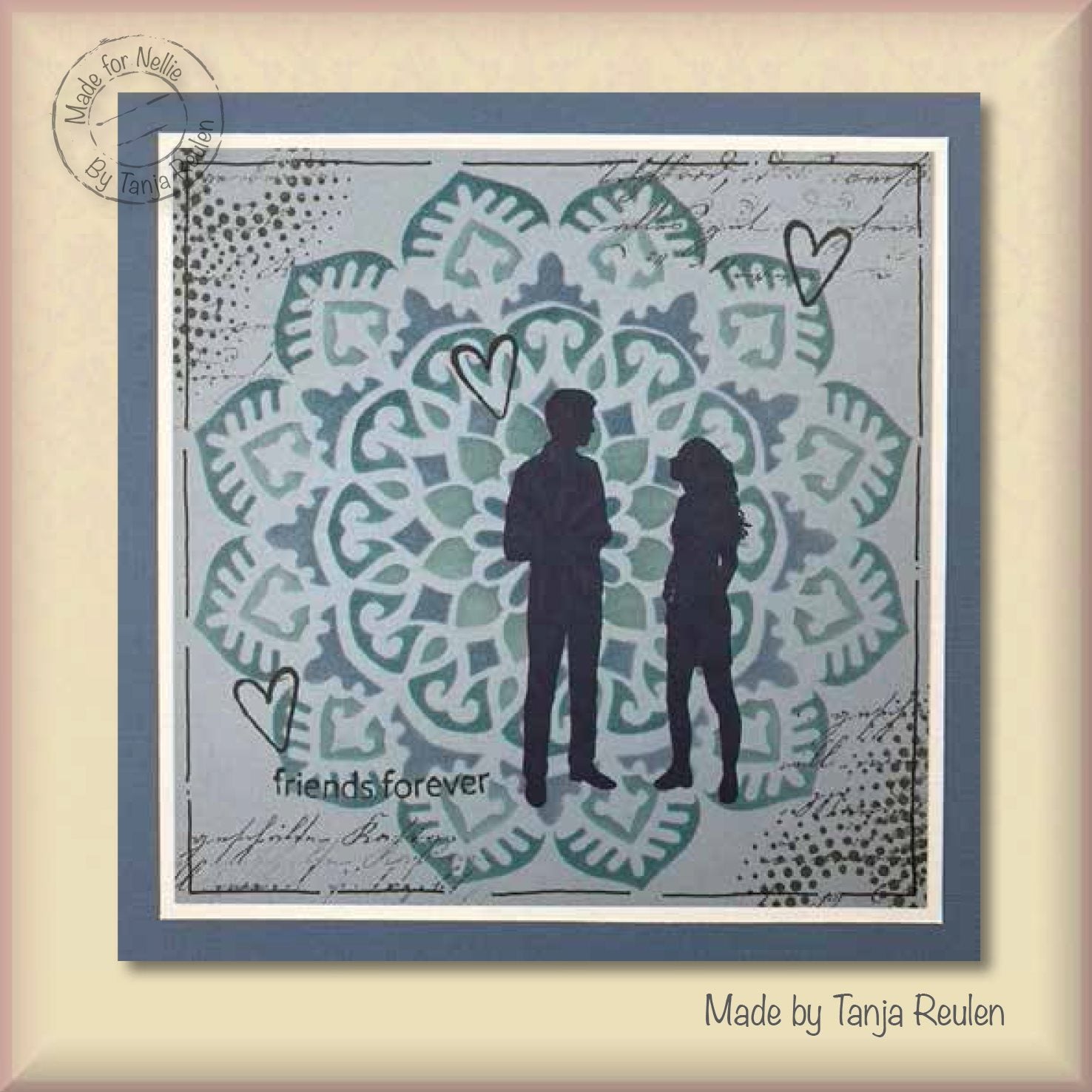 Layered Combi Stencil Set Mandala 2