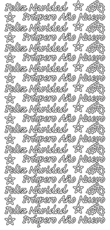 Peel-Off Stickers - Feliz Navidad Prospero