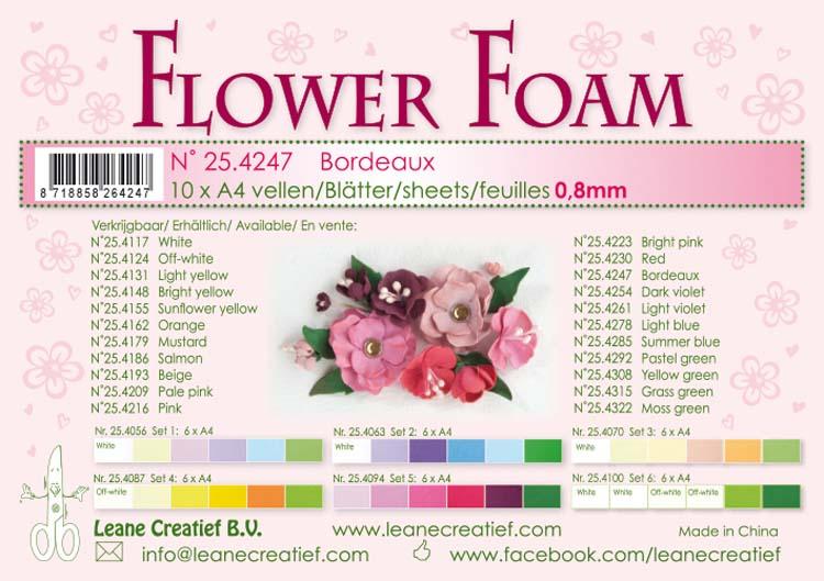 Flower Foam 10 A4 Sheets