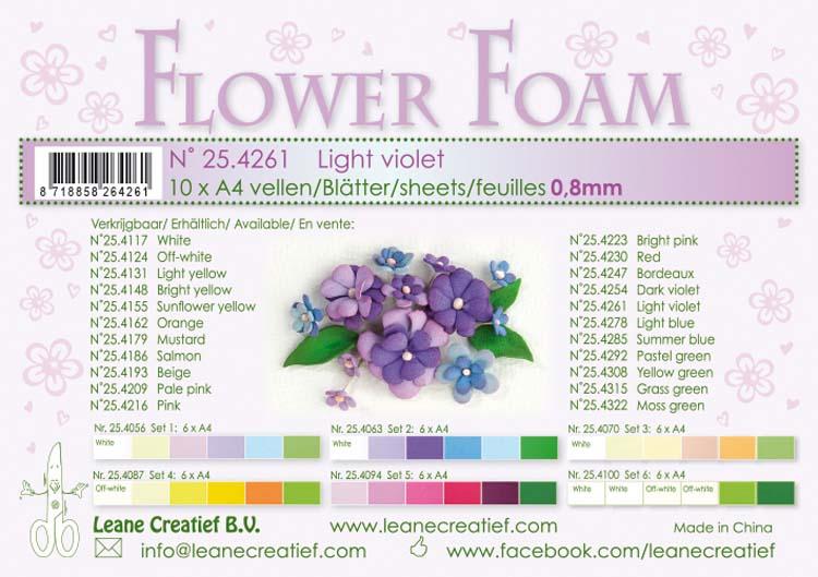 Flower Foam 10 A4 Sheets