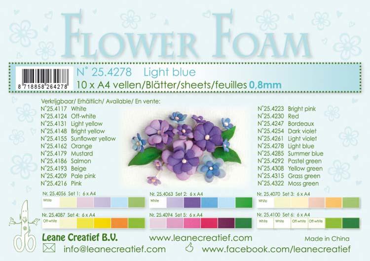 Flower Foam 10 A4 Sheets