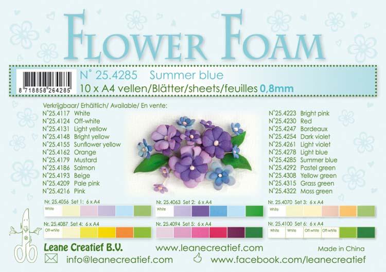 Flower Foam 10 A4 Sheets