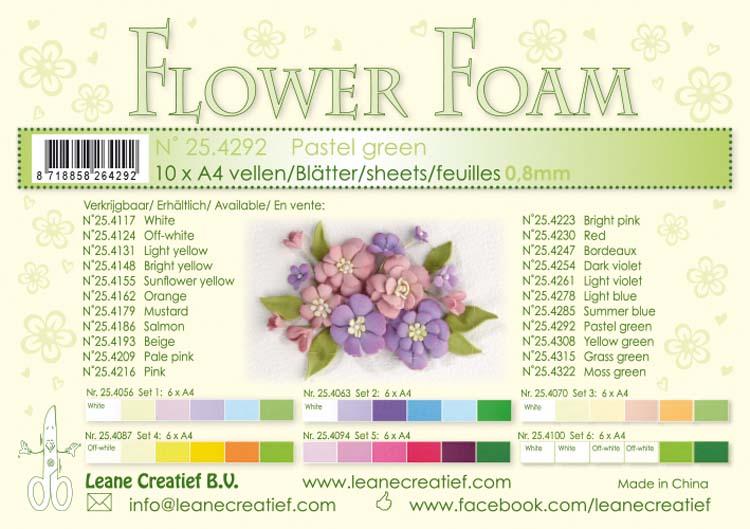 Flower Foam 10 A4 Sheets