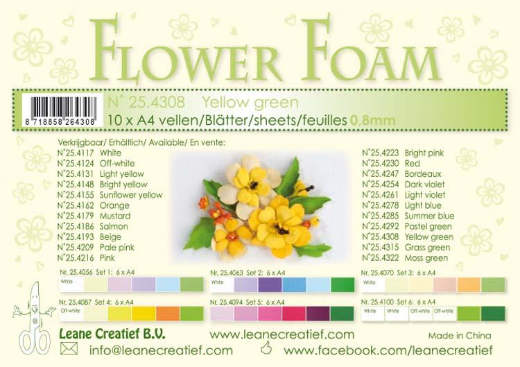 Flower Foam 10 A4 Sheets