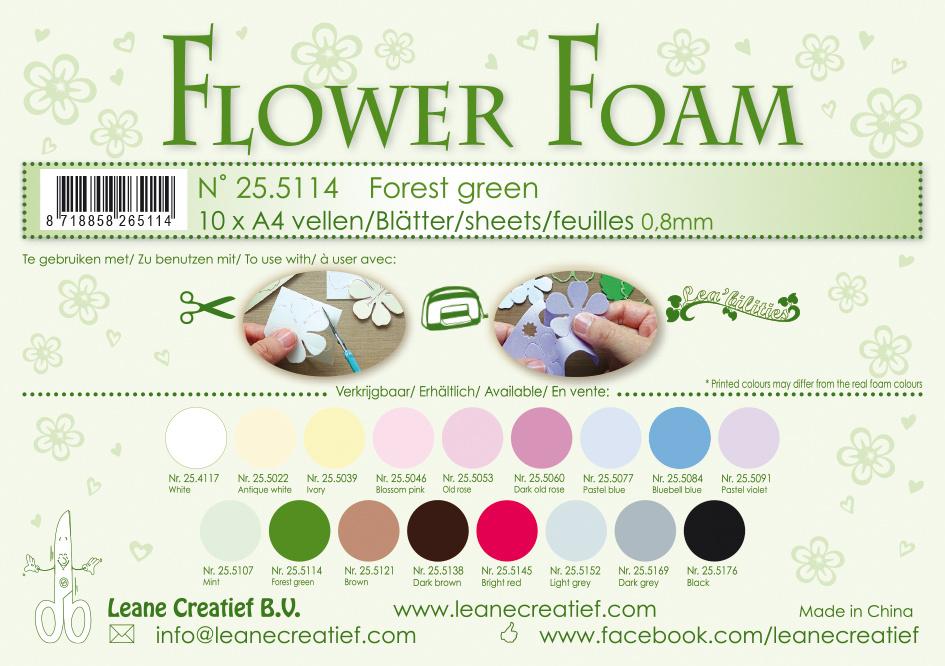 Flower Foam 10 A4 Sheets