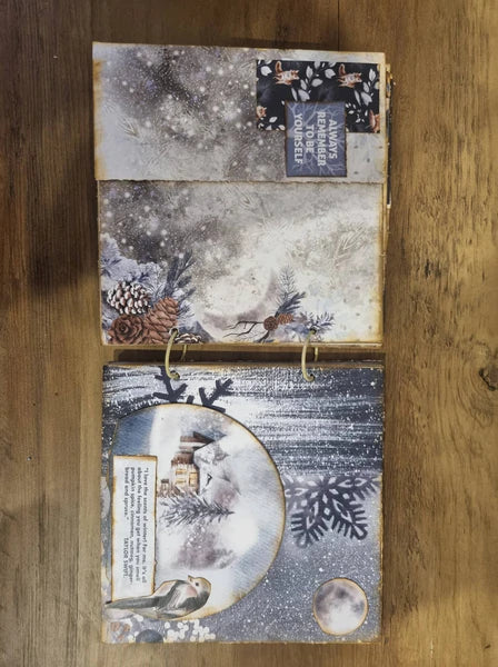 3Quarter Designs - Mini Album Base Kit - Enchanted Winter
