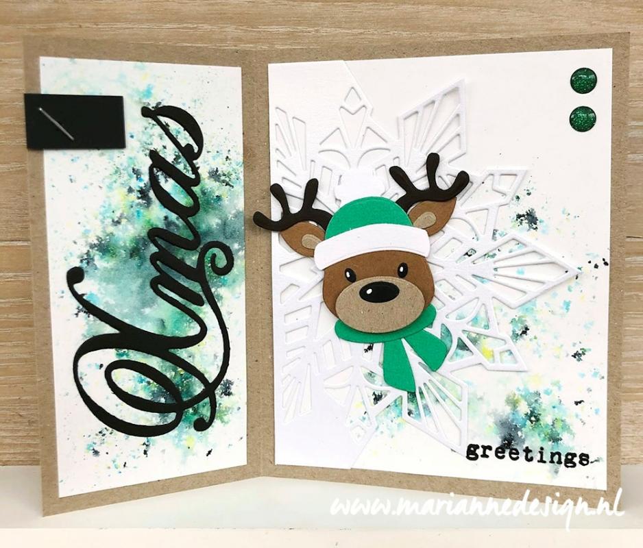 Marianne Design Eline's Reindeer Die + free bonus die