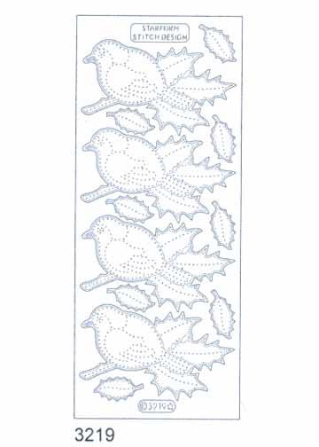 Stitch by Design Stickers - Birds