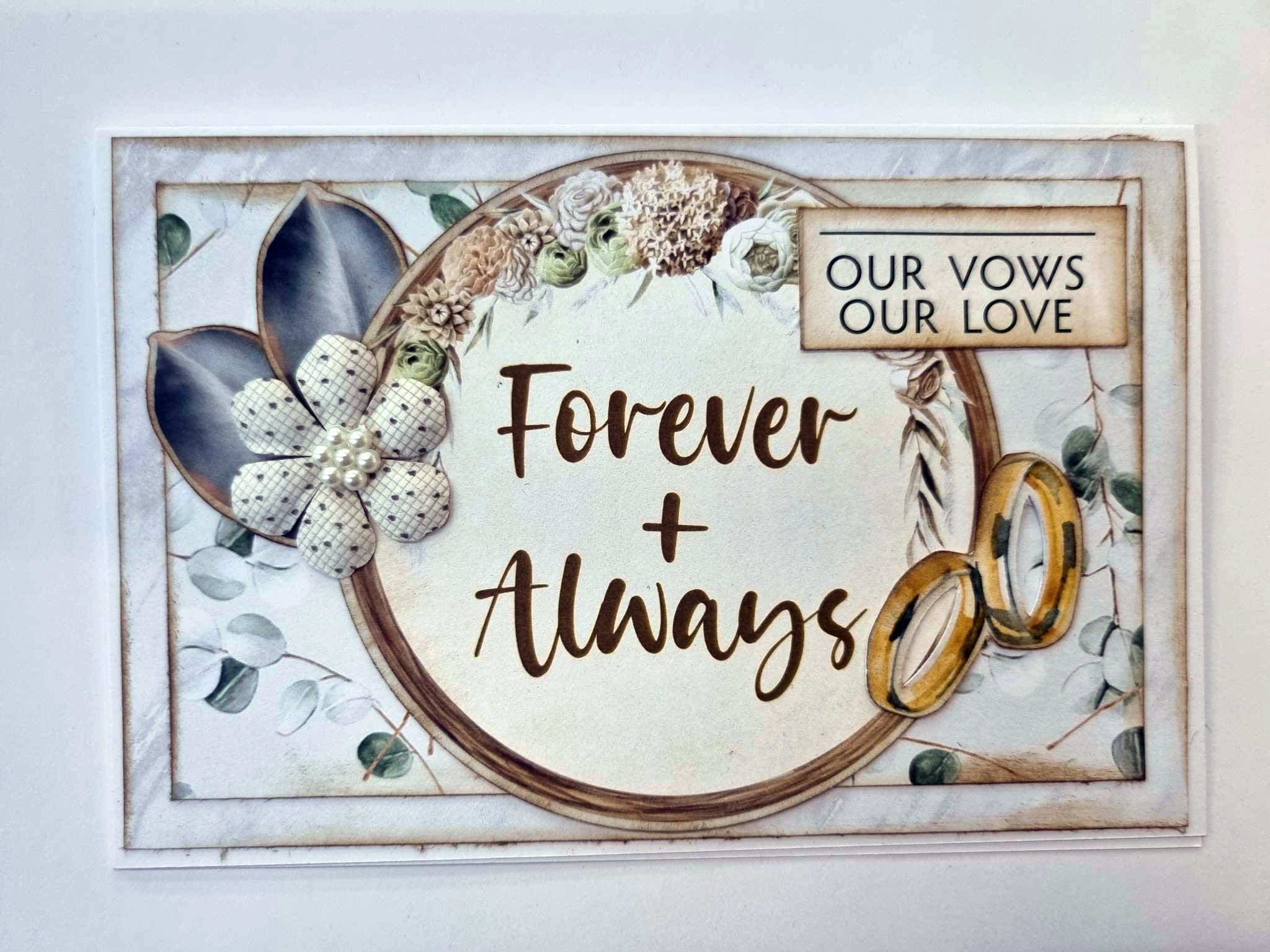 3Quarter Designs - Card Collection - Our Vows