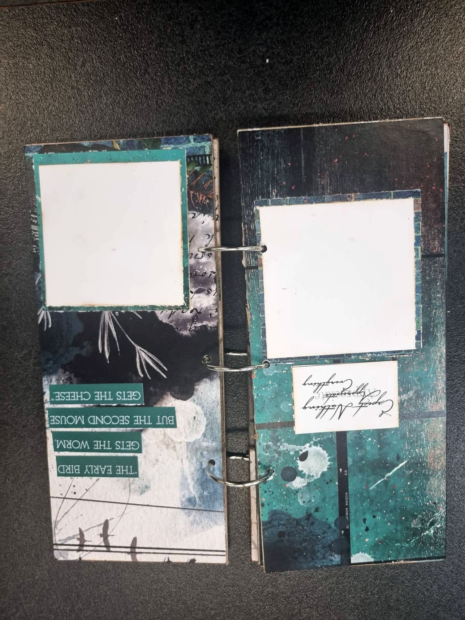 3Quarter Designs - Mini Album Base Kit - Urban Turquoise