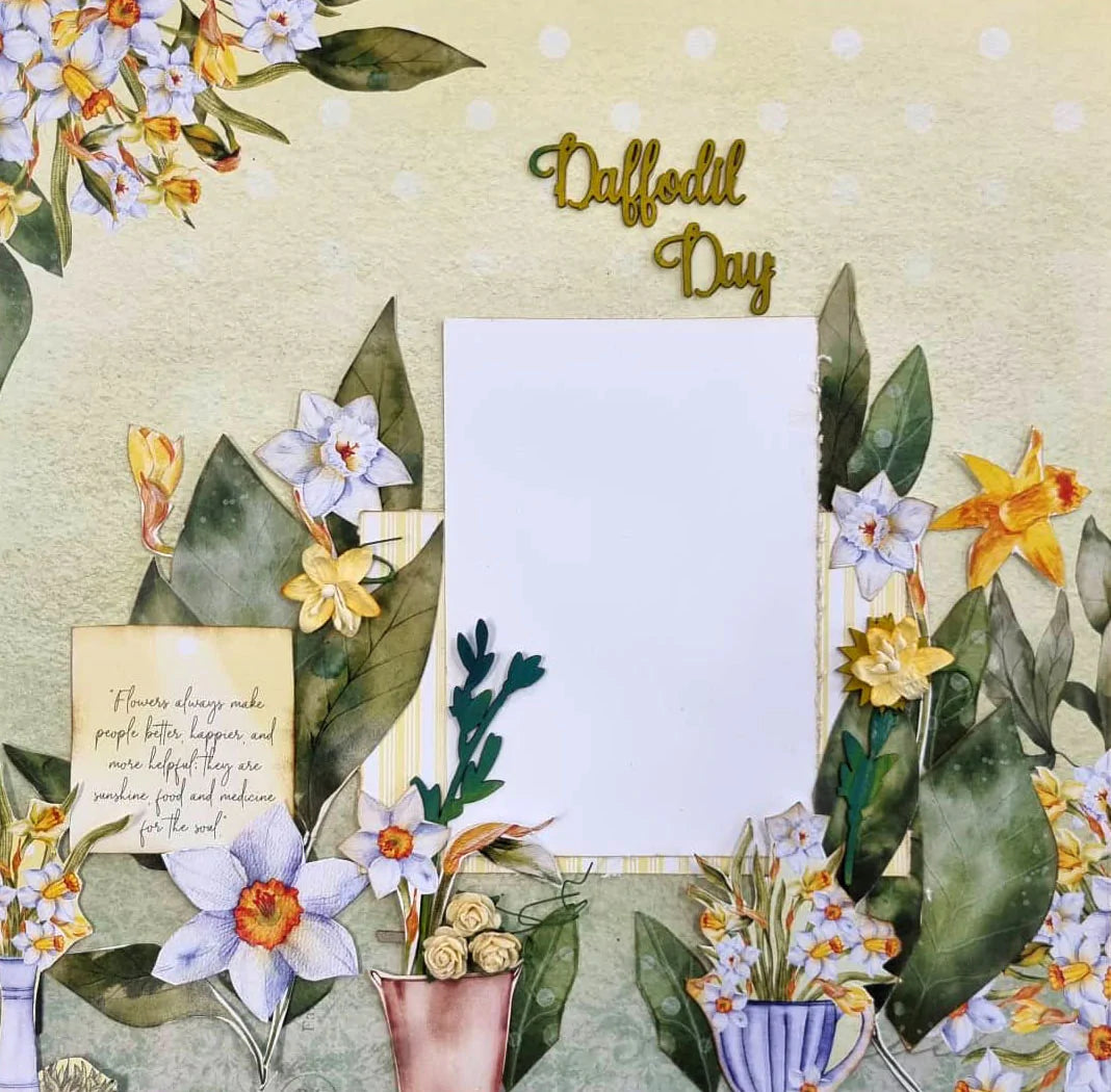 3Quarter Designs - Mini Scrapbook Collection - Daffodil Days