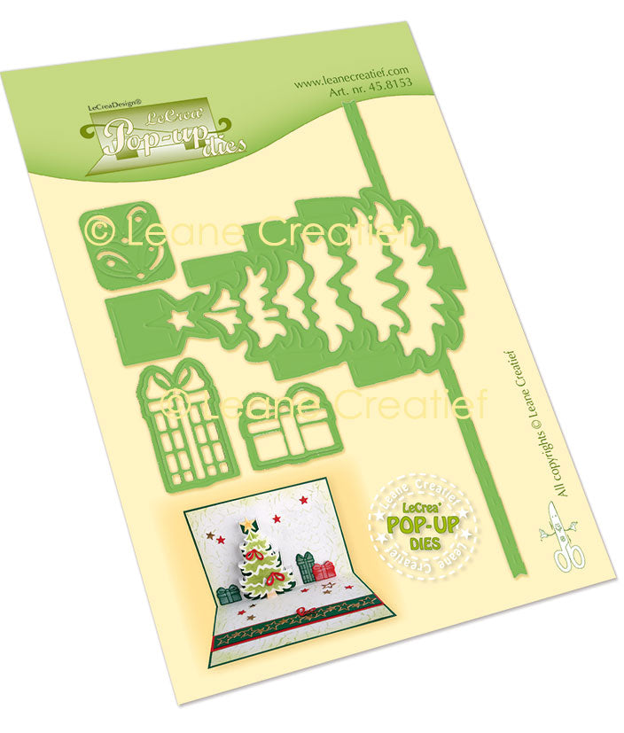 Lea’bilitie Pop-Up Christmas Tree Cut And Embossing Die