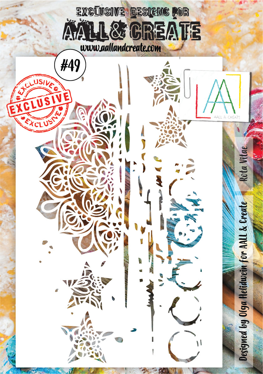 AALL and Create Stencil - 049 - Rota Vitae