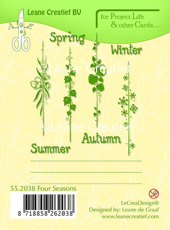 Project Life & Cards clear stamp Seasons