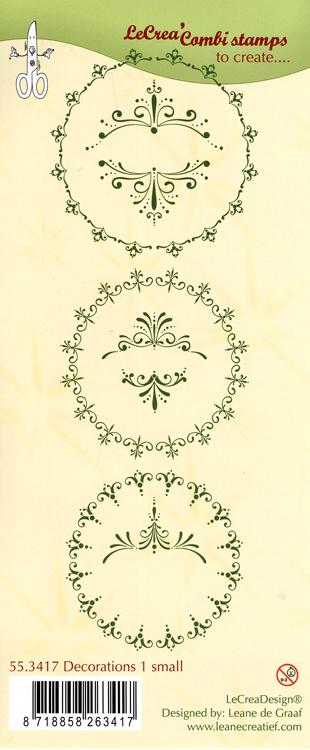 LeCrea Clear Stamp - Decorations 1 Small