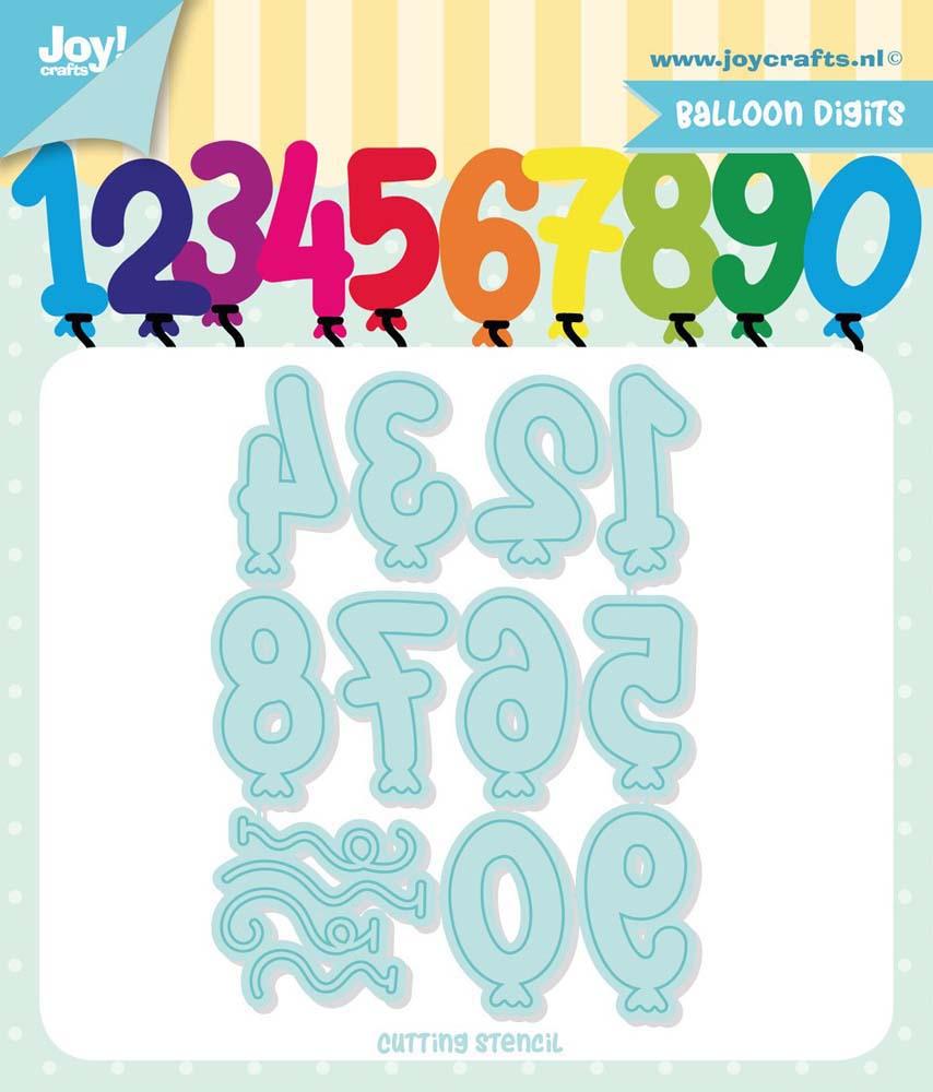Joy! Crafts Die - Jocelijne Balloon Digits