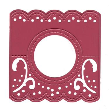 Joy! Crafts Cutting & Embossing Die Header Card -round