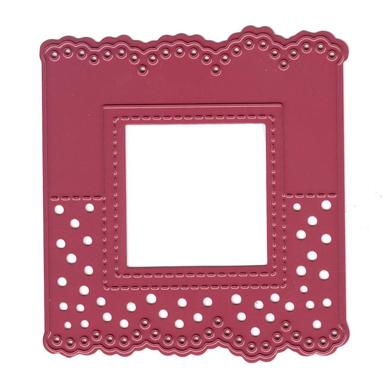 Joy! Crafts Cutting & Embossing Die Header Card -square