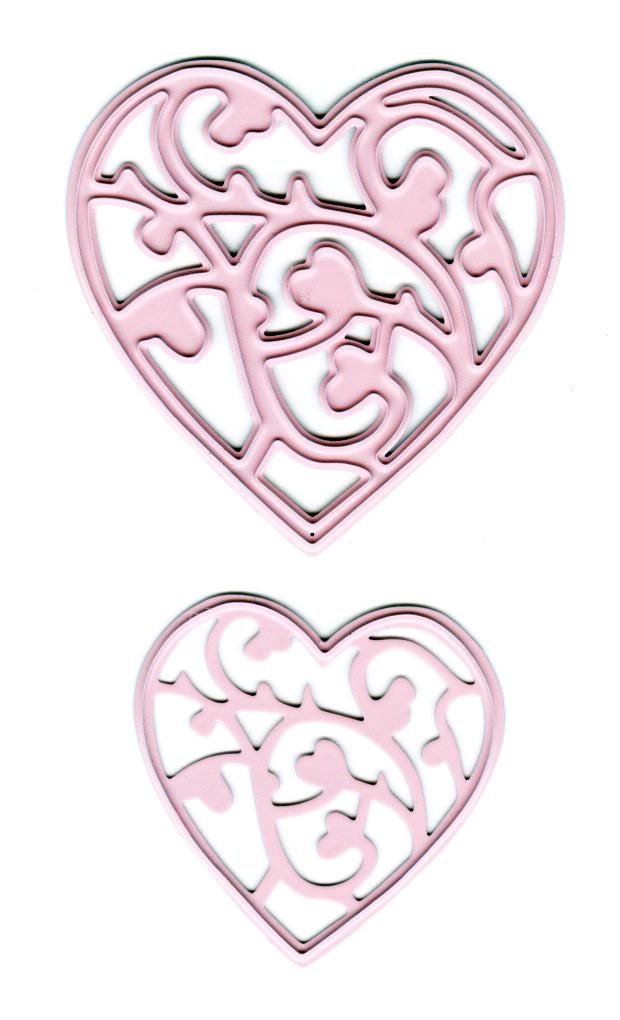 Joy! Crafts Cutting and Embossing Dies - hearts