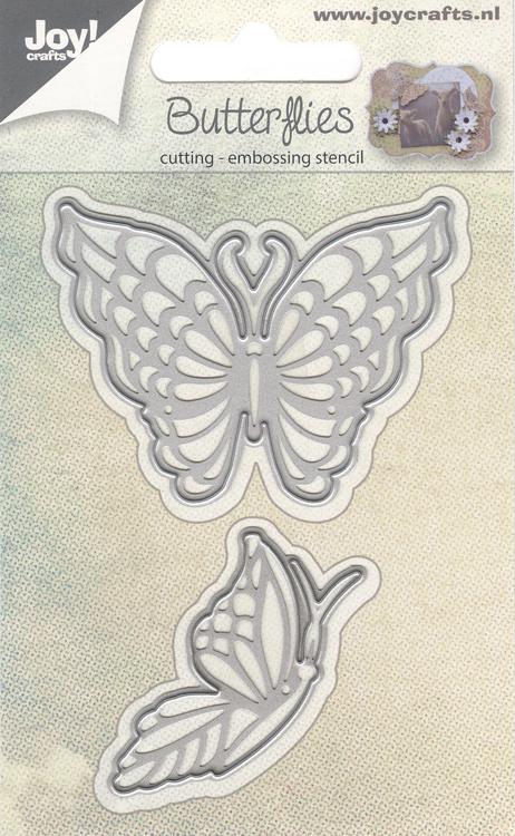 Joy Crafts - Cut & Emboss Die -  Butterfly 2pc