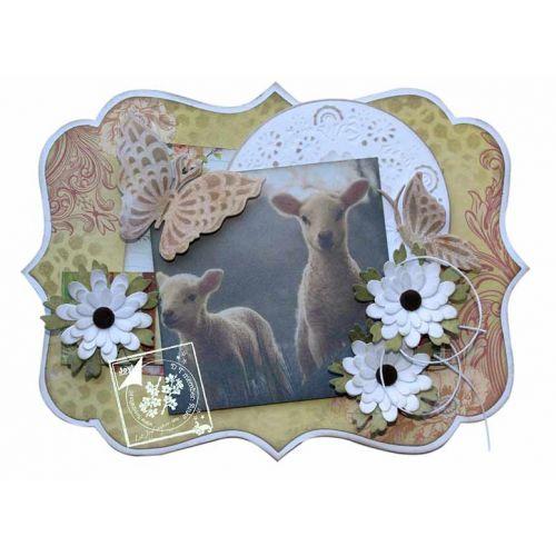 Joy Crafts - Cut & Emboss Die -  Butterfly 2pc