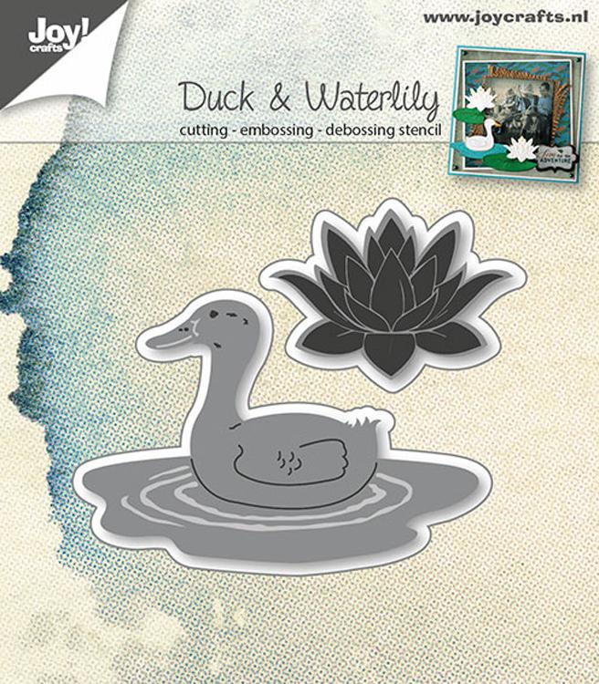 Joy Crafts Cut/Emboss/Deboss Die - Duck & Waterlily